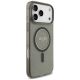 4. Guess IML Glitter Pearl Strap MagSafe Hülle für iPhone 18 Pro Max / 17 Pro Max – Schwarz