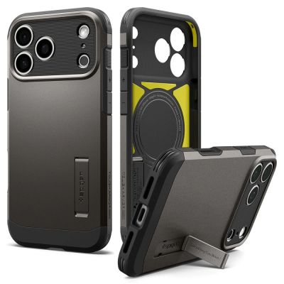 3. Spigen Tough Armor Hülle für iPhone 18 Pro Max / 17 Pro Max – Schwarz