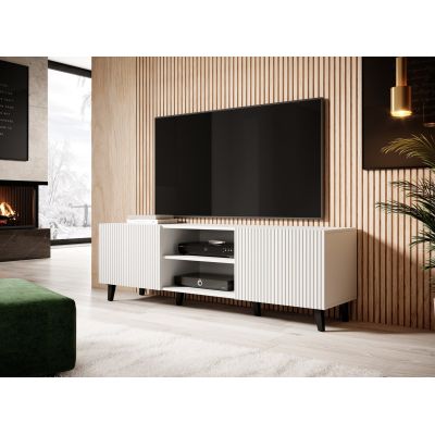 TV-Schrank PAFOS 150x40x52 weiß matt