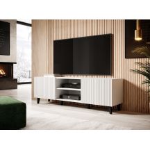TV-Schrank PAFOS 150x40x52 weiß matt