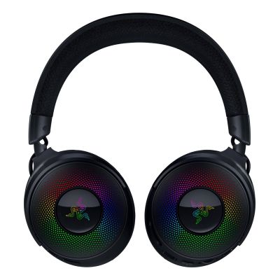 Razer Kraken V4 Pro Bluetooth-Over-Ear-Headset mit Mikrofon, kabellos, schwarz