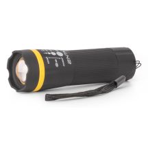 Entac EFL-ZOOM-PL Taschenlampe Schwarze LED-Handtaschenlampe
