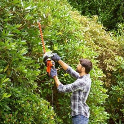 13. Elektrische Gartenschere 55 cm BEHTS401 BLACK+DECKER