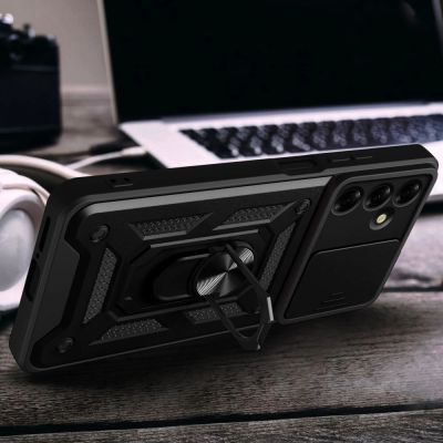 6. Tech-Protect Camshield Pro Hülle für Samsung Galaxy M35 5G – Schwarz