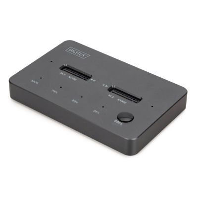 10. Digitus NVMe Klonstation USB 3.1 Gen2 Typ-C NVMe M.2 SSD-Gehäuse