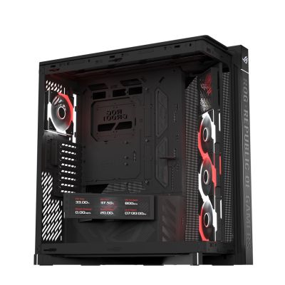 20. Asus ROG CRONOXGR801CURVE TG ARGB SCHWARZE Hülle