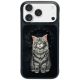 Nimmy Lucky Fashion Cat MagSafe Hülle für iPhone 17 Pro Max - Schwarz