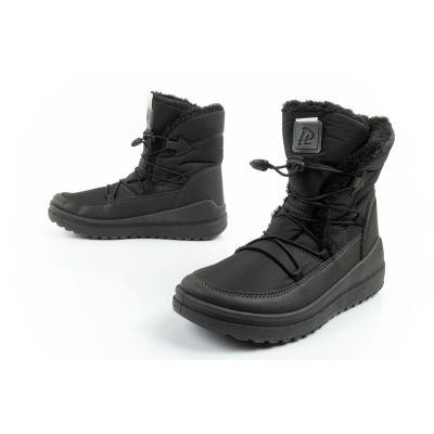 8. Easy Way Winterstiefel Schneestiefel Damen isoliert modisch Schwarz