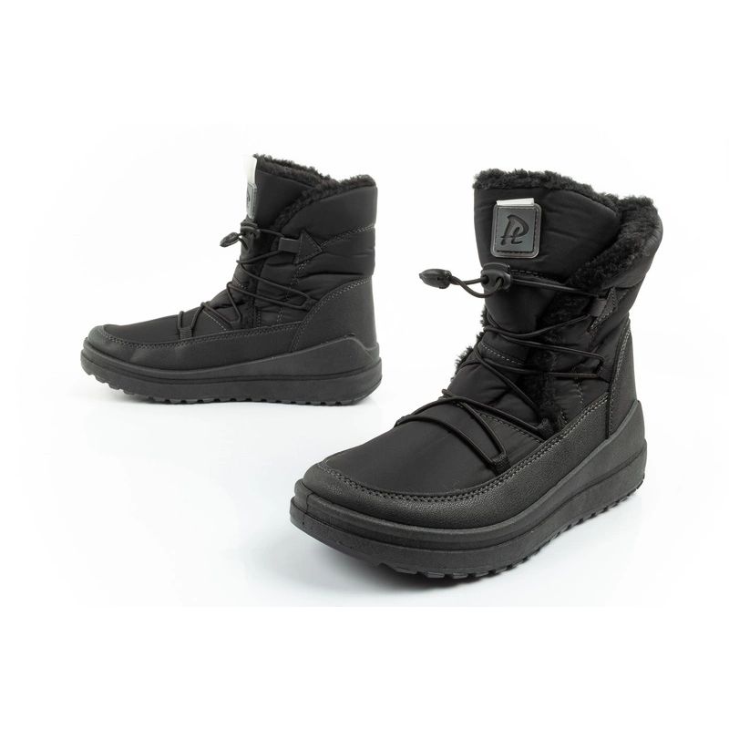 8. Easy Way Winterstiefel Schneestiefel Damen isoliert modisch Schwarz