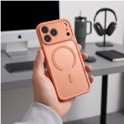 7. Tech-Protect BasicMag MagSafe Hülle für iPhone 17 Pro / 18 Pro – mattes Orange