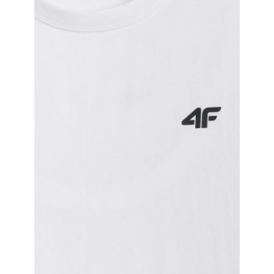 6. Herren-T-Shirt, einfarbig, regulär, 4F 4FRMM00TTSHM4192-10S