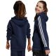 4. adidas Essentials 3-Streifen Fleece-Hoodie mit durchgehendem Reißverschluss Jr IC0600