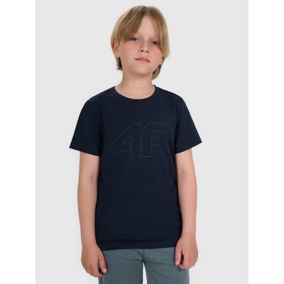 Normales bedrucktes Jungen-T-Shirt 4F 4FJRMM00TTSHM3255-31S