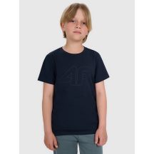 Normales bedrucktes Jungen-T-Shirt 4F 4FJRMM00TTSHM3255-31S