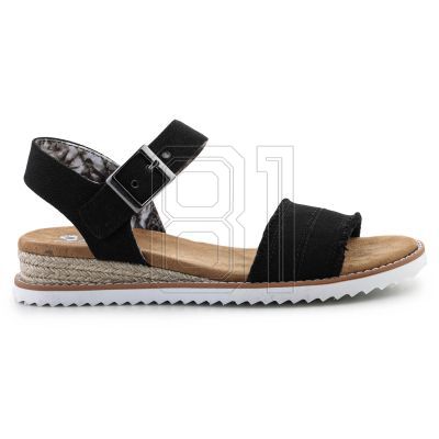 6. Skechers Espadrilles BOBS Adobe Princess W 113541-BLK Sandalen 