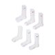 Nike Everyday Elevated Socken, 6 Paar, Weiß, HQ8021 906, Größen 35-37,5