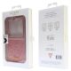 8. Guess Glitter Script Hülle für Samsung Galaxy Z Flip 5 – Rosa