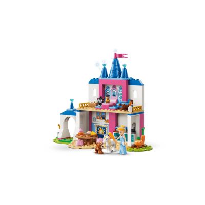 5. LEGO Disney 43283 – Cinderellas Schloss und ihre tierischen Freunde