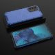 19. Wabenhülle Panzerhülle mit Gelrahmen für Samsung Galaxy A73 blau