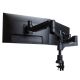 2. Monitorhalterung R-Go Tools R-Go Monitorarm 0"–32" 2 TFT Max. 9 kg Caparo 4 Gasfeder silber