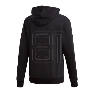 3. Adidas Essentials 3-Streifen PO FZ French Terry Sweatshirt M DU0498