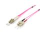 Equip Patchkabel LC->SC 10,00m Multimode Duplex OM4 violett Polybeutel