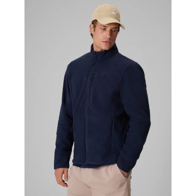 Herren-Fleecejacke mit Stehkragen, Größe 4F 4FRAW26TFLEM542-30S
