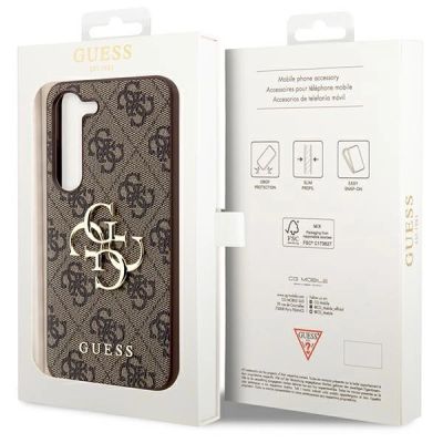 8. Guess GUHCS23S4GMGBR S23 S911 braun/braun Hardcase 4G Big Metal Logo