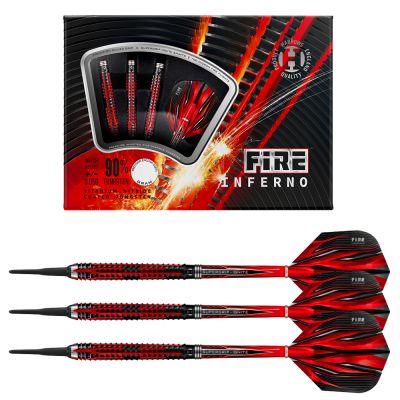 5. Harrows Fire Inferno Darts 90% Softip HS-TNK-000016009