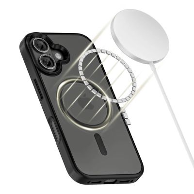 2. Tech-Protect MagMat XT 4er-Set MagSafe Hülle für iPhone 17 - Mattschwarz
