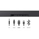 14. TCL S45HE Soundbar, 2.0 Kanäle, 100 W, Bluetooth, Dolby Atmos 5.2, Titanium