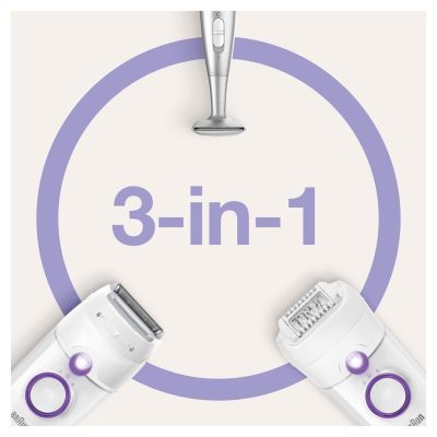 Braun Silk-épil 5 825 Power 28 Pinzetten Weiß, Lila
