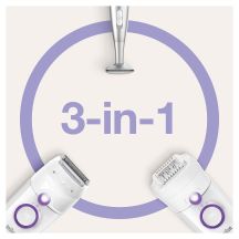 Braun Silk-épil 5 825 Power 28 Pinzetten Weiß, Lila
