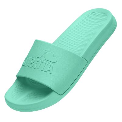 Kubota Basic Plain Pool Flip-Flops Mint K25SS-101-004-27-1