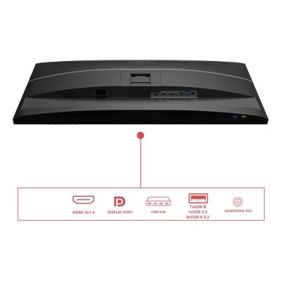 29. AOC E4 Q32E4U Computermonitor 80 cm (31,5") 2560 x 1440 px Quad HD LED Schwarz