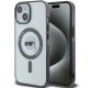 Karl Lagerfeld KLHMP15MHKHNOTK iPhone 15 Plus 6,7" transparentes Hardcase IML Karl`s Head MagSafe