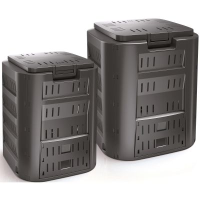 18. COMPOGREEN 220L PROSPERPLAST Gartenkompostbehälter