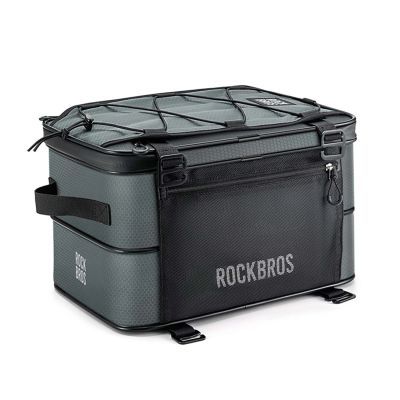 Rockbros A30 ROAD TO SKY Faltbare Fahrradtasche für den Kofferraum 15-30L - Grau
