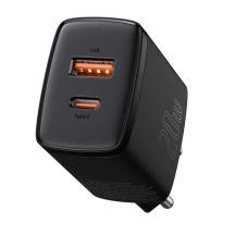 BASEUS USB-Wandladegerät, USB-C (SCHWARZ)