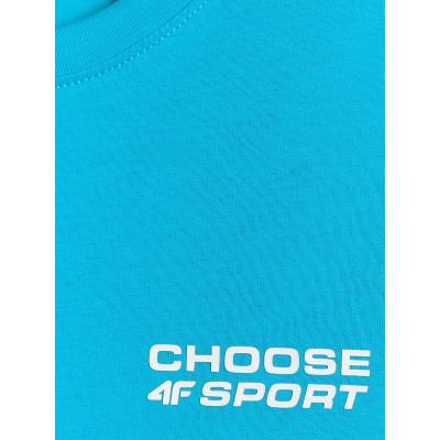 6. Normales bedrucktes Jungen-T-Shirt 4F 4FJRSS26TTSHM3832-33S