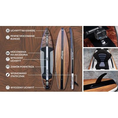 2. SUP SKATINGER Waverider 380x86x16 Touringboard