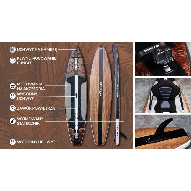 2. SUP SKATINGER Waverider 380x86x16 Touringboard