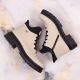 39. Wasserdichte, komfortable Damen-Winterstiefeletten in Beige Rieker Y3163-60