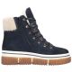 2. Rieker Y6347-14 Marineblaue wasserdichte Damen-Ankle-Boots aus Leder