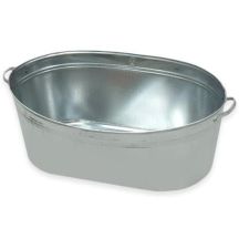 Verzinkte Wanne 100 l 78 x 65 x 32 cm