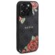 4. Guess GUHMP16LP4ROPEMCK iPhone 16 Pro 6,3" schwarz/schwarzes Hardcase 4G Flowers Print MagSafe