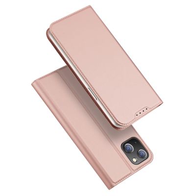 2. Dux Ducis Skin Pro Wallet Case für iPhone 15 Plus – Rosa