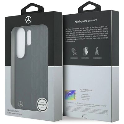 8. Mercedes Lorbeerblatt MagSafe Hülle für Samsung Galaxy S26 Ultra - Schwarz