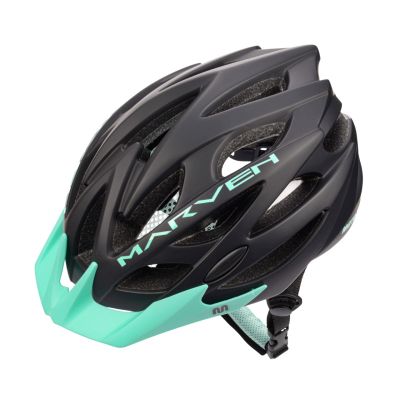 Meteor Marven Helm M 55-58 cm schwarz-mint 24793