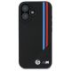 3. BMW M Meshed Tricolor Stripes MagSafe Case für iPhone 16 - Schwarz